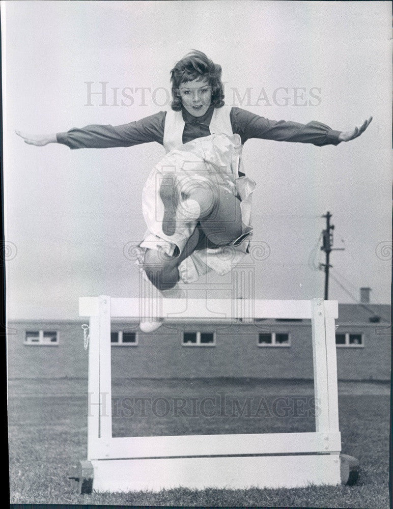 1960 Aurora, Colorado Aurora Relay Queen Karen Knudson Press Photo - Historic Images