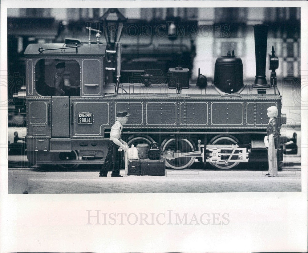 1979 St Petersburg, Florida Lionel City Model Train Layout Press Photo - Historic Images