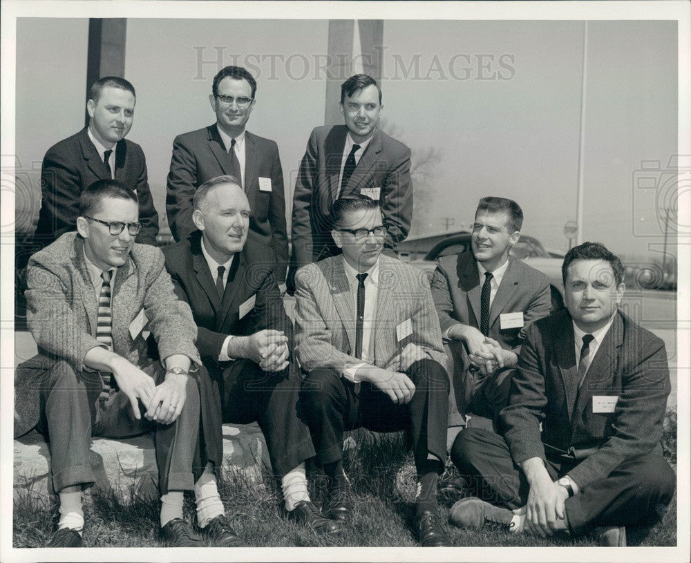 1962 Boulder, CO Univ of CO Atomic Physicists JL Hall, SJ Smith Press Photo - Historic Images