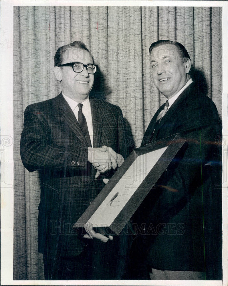 1968 TV Producer David Dortort, Producer of Show Bonanza Press Photo - Historic Images