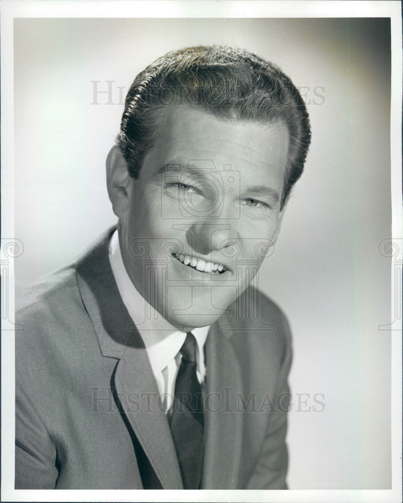 1965 TV Game Show Host Tom Kennedy Press Photo - Historic Images