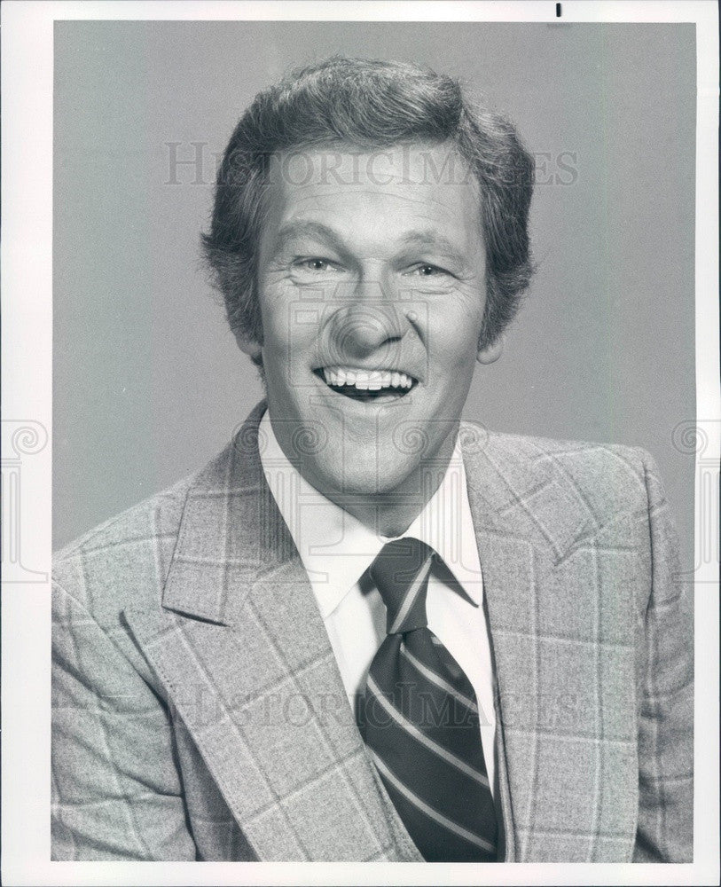 1987 TV Game Show Host Tom Kennedy Press Photo - Historic Images