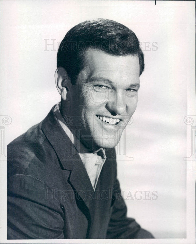 1968 TV Game Show Host Tom Kennedy Press Photo - Historic Images