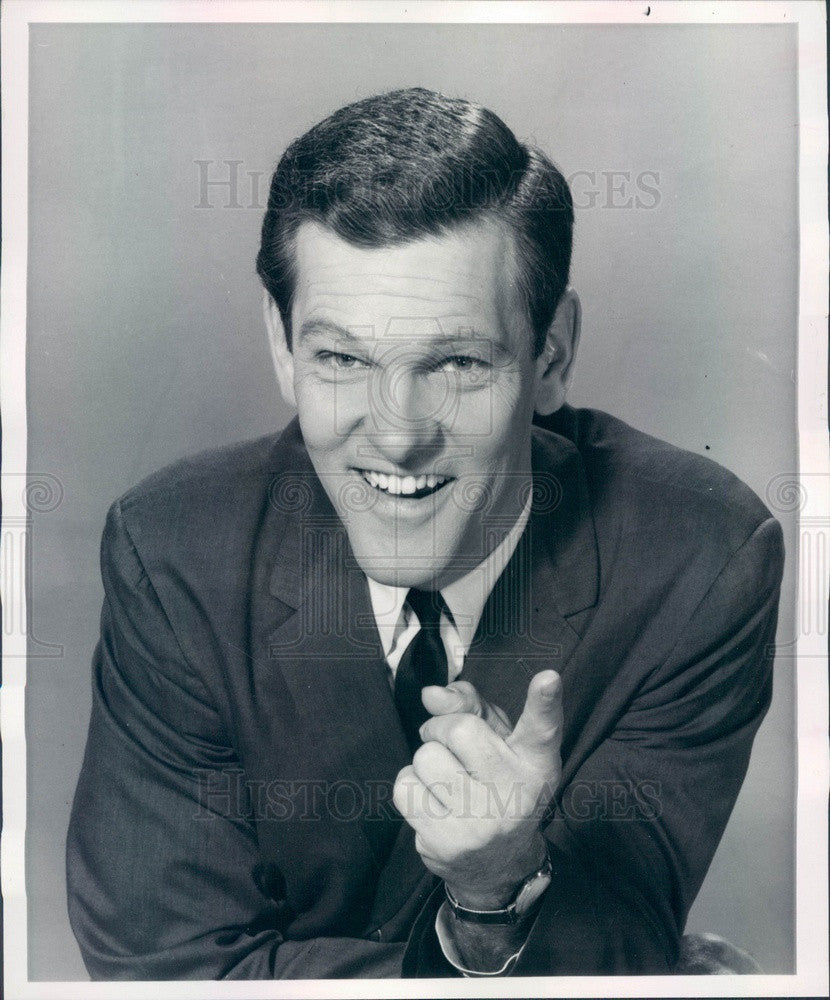 1963 TV Game Show Host Tom Kennedy Press Photo - Historic Images