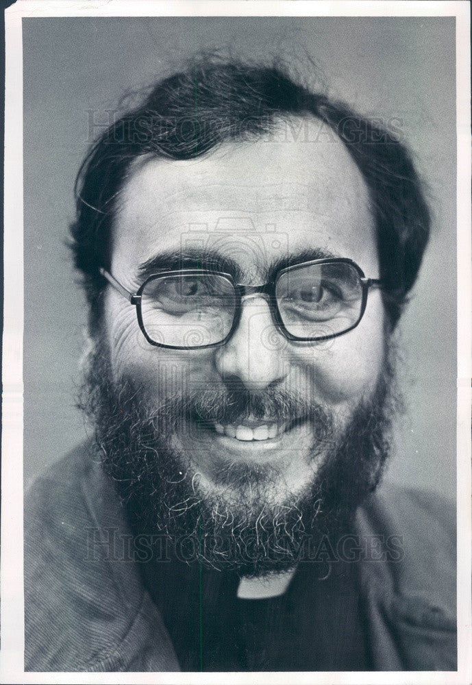 1979 Denver, CO Rev Joseph Lara of Our Lady of Guadalupe Church Press Photo - Historic Images