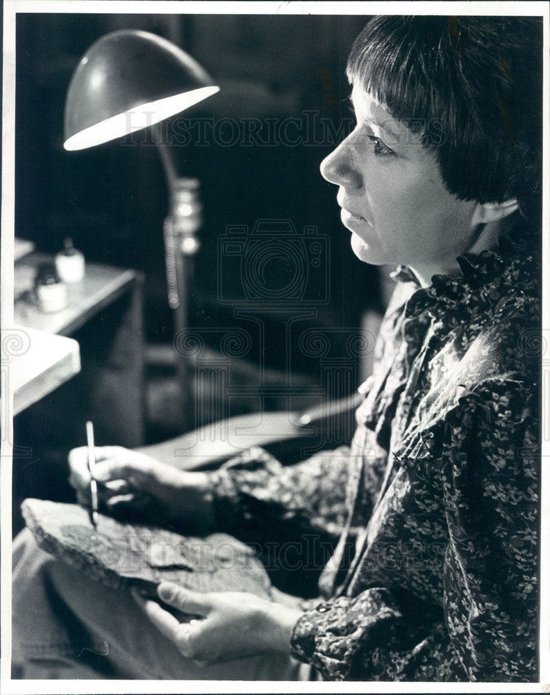 1978 Denver, Colorado Fashion Designer &amp; Artist Judy Graese Press Photo - Historic Images