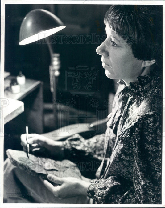 1978 Denver, Colorado Fashion Designer & Artist Judy Graese Press Photo - Historic Images