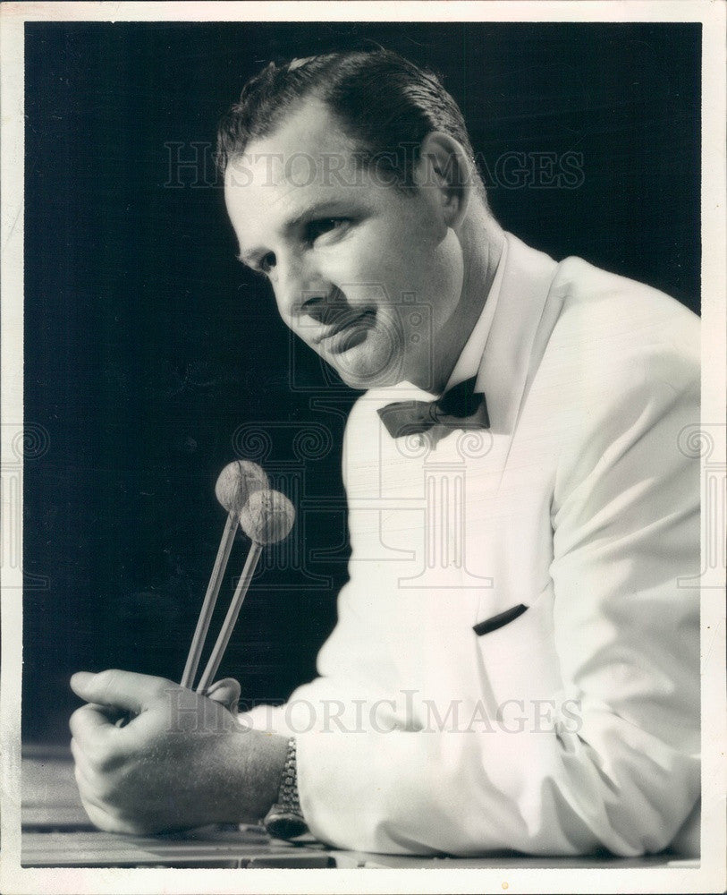 1963 Music Director Fran Fesse Press Photo - Historic Images