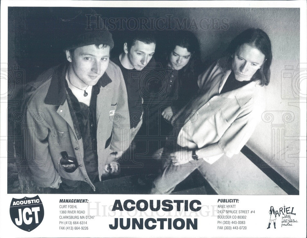 1996 Acoustic/Folk Rock Band Acoustic Junction Press Photo - Historic Images