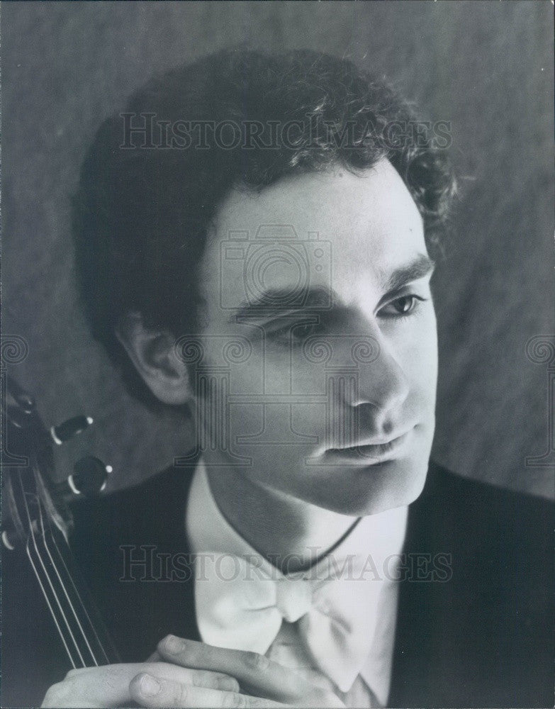 1979 Violinist Mark Kaplan Press Photo - Historic Images