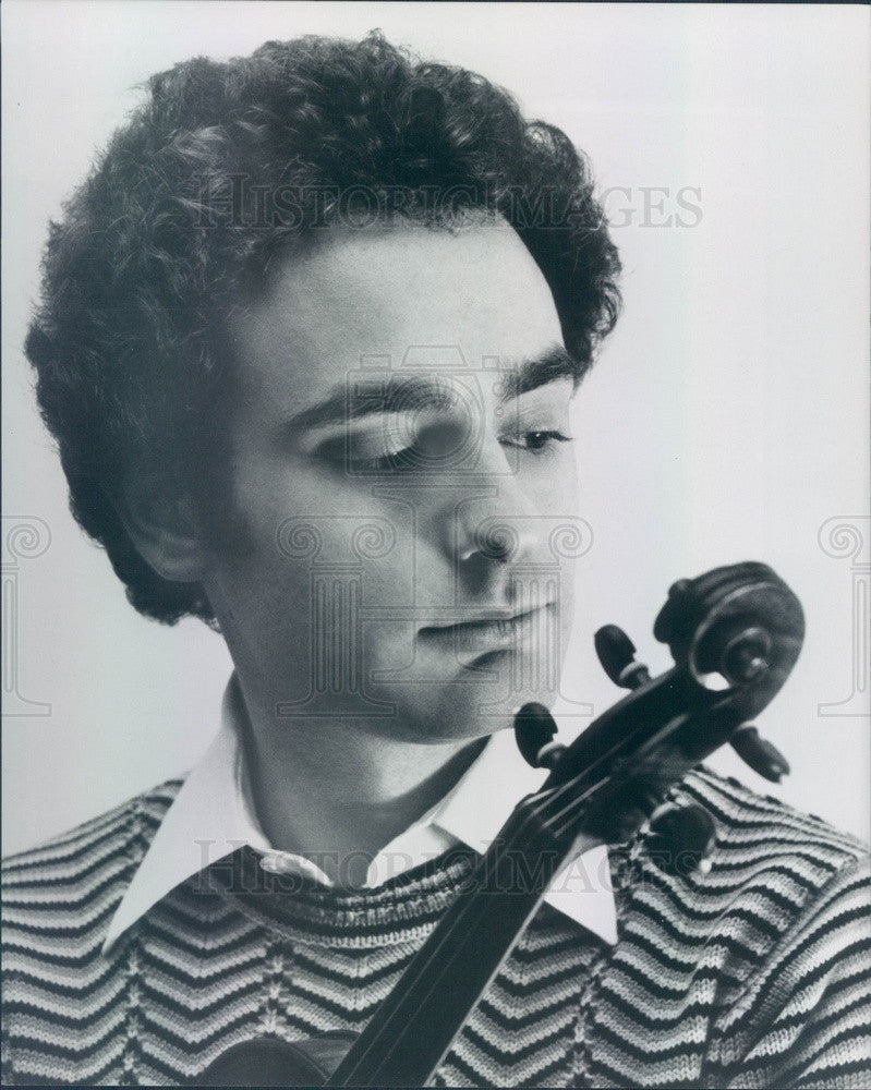 1978 Violinist Mark Kaplan Press Photo - Historic Images