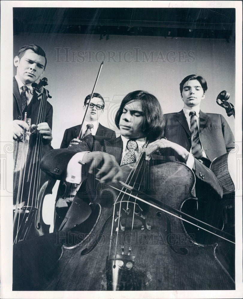 1971 Cellist Dennis Karmazyn Press Photo - Historic Images