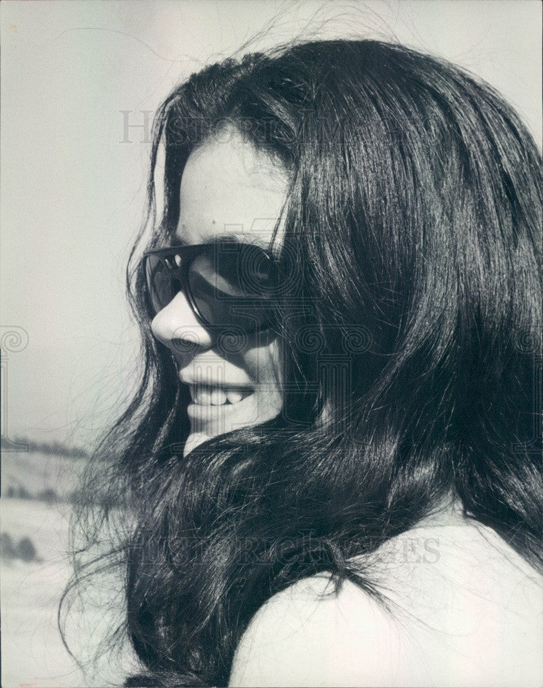 1974 Blind Singer/Song-Writer Karen Karsh Press Photo - Historic Images