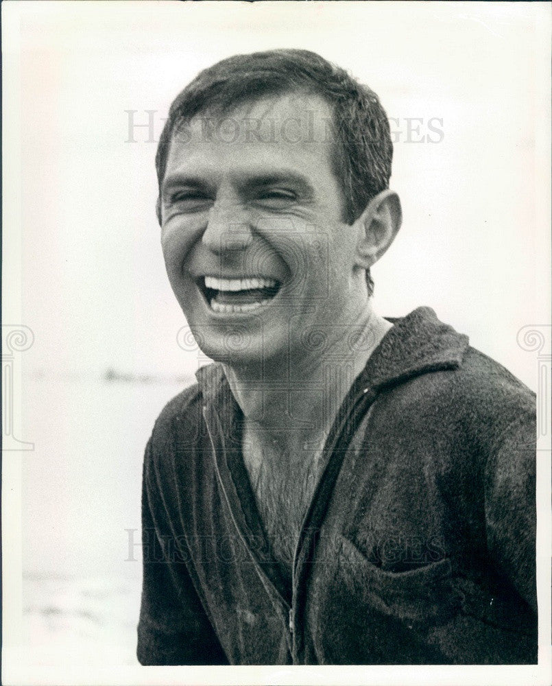 Undated American Actor Ben Gazzara in The Night Train From Chicago Press Photo - Historic Images