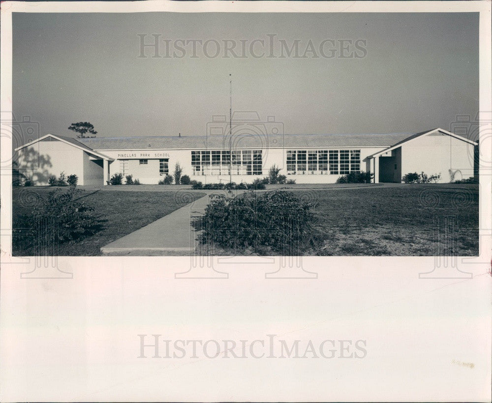 Undated Florida, Pinellas Park School Press Photo - Historic Images