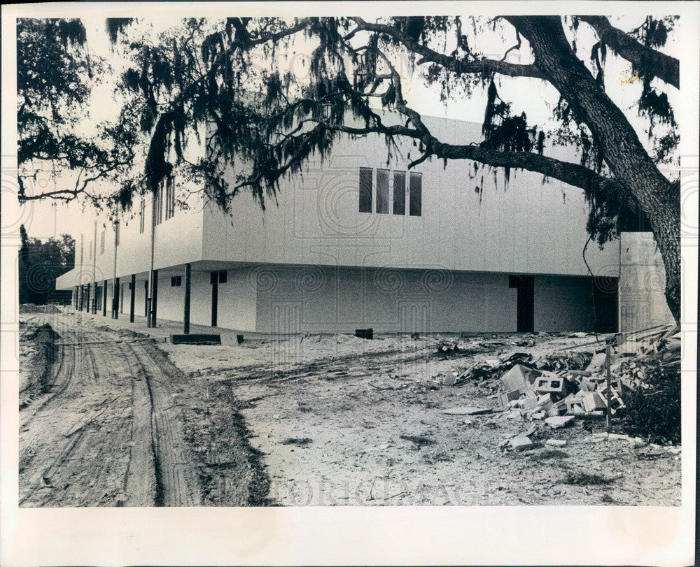 1978 Tampa, Florida Ridgewood Junior High School Construction Press Photo - Historic Images