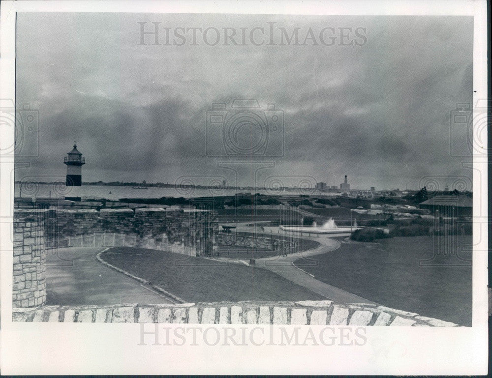 1979 England, English Channel Seen From South Sea Castle Press Photo - Historic Images