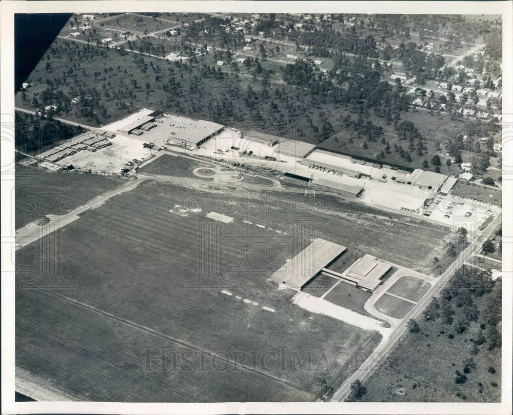1964 Pinellas County, Florida High Point Service Center Aerial View Press Photo - Historic Images