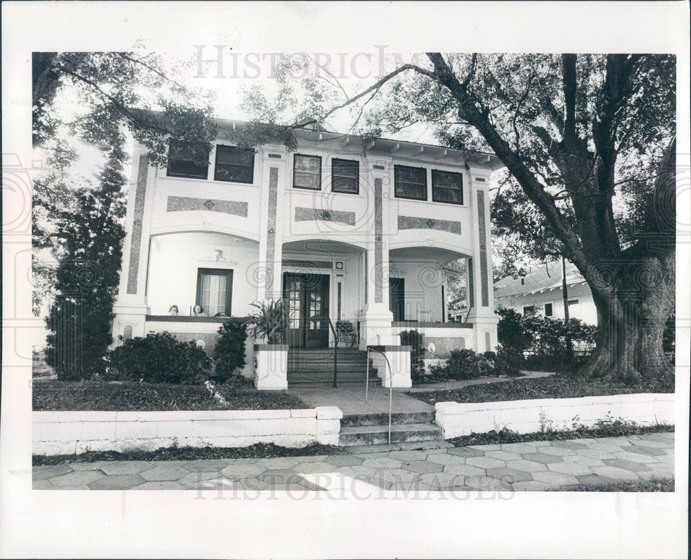 1982 St Petersburg, Florida Jefferson Hotel Press Photo - Historic Images