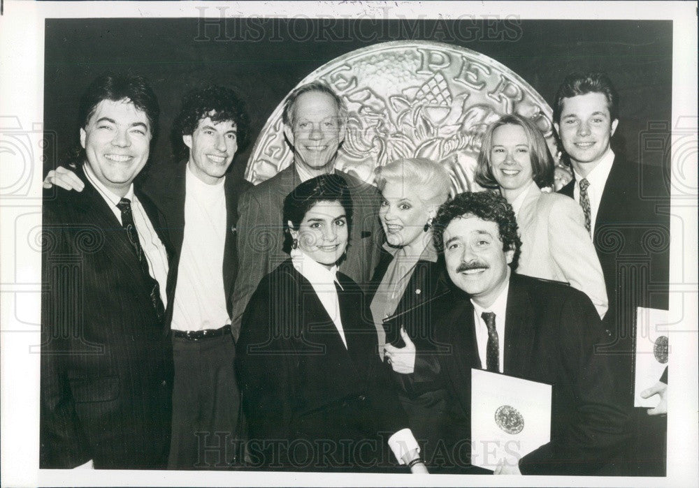 1989 Broadway Musical Starmites Producer Hinks Shimberg Press Photo - Historic Images