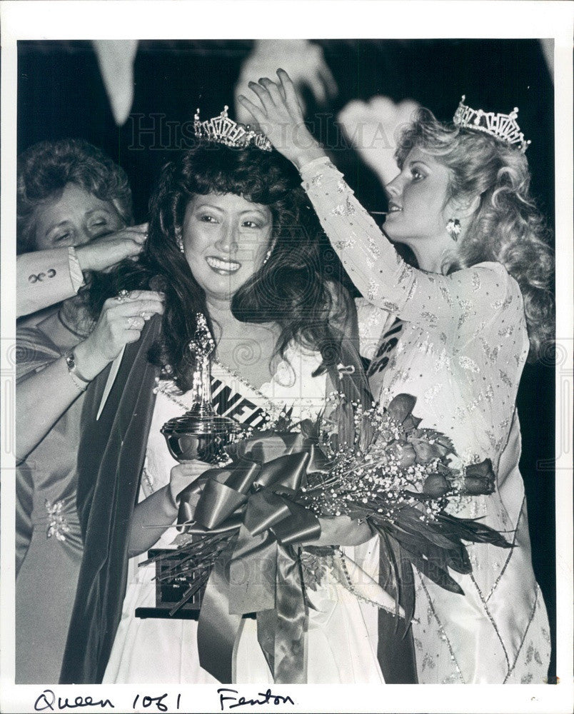 1983 Miss Dunedin, Florida 1983 Kathy Toone &amp; 1982 Kelly Stevens Press Photo - Historic Images