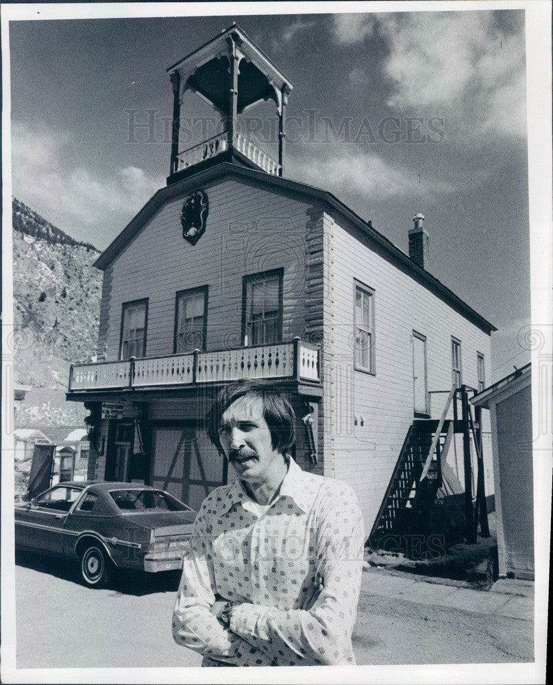 1978 Georgetown, Colorado Mayor Dwight Graham Press Photo - Historic Images