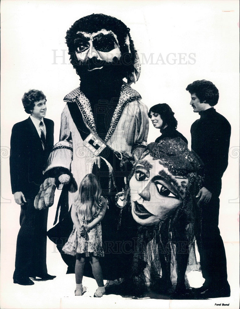 1981 Tampa, Florida Bits &#39;N Pieces Puppet Theater, Jose Gaspar Press Photo - Historic Images