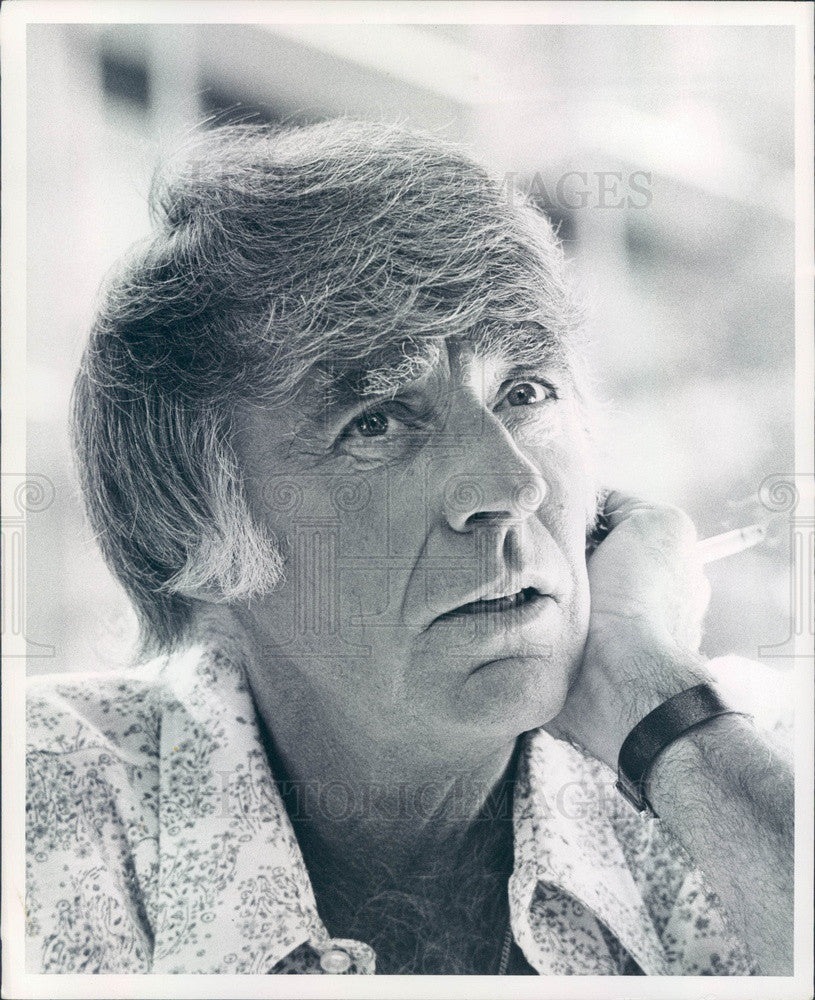 1972 Hollywood Actor Peter Lawford Press Photo - Historic Images