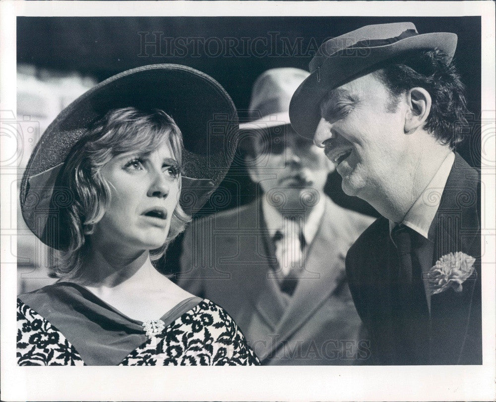 1973 Miss America/Actor Laurie Lea Schaefer & Frank Lawrence Solerno Press Photo - Historic Images