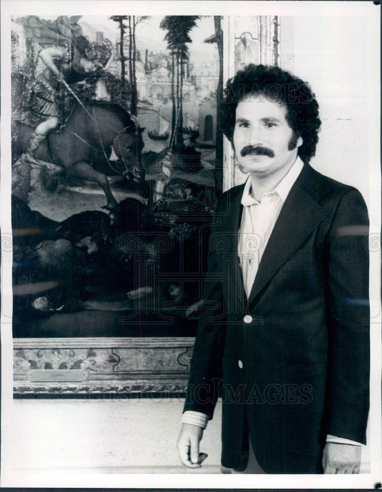 1979 Actor Gabriel Kaplan, Star of TV Show Welcome Back, Kotter Press Photo - Historic Images
