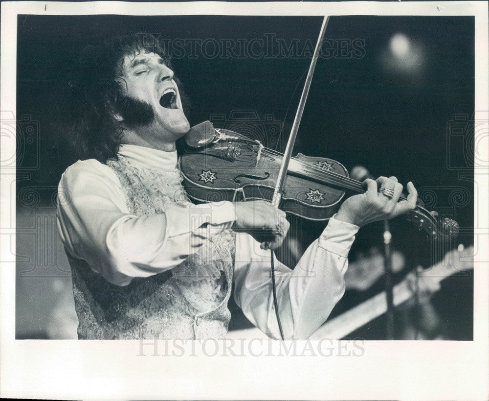 1977 Country Musician Doug Kershaw Press Photo - Historic Images