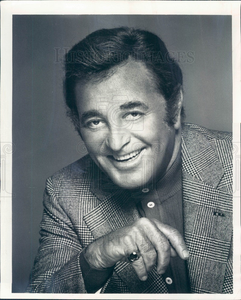 1978 Hollywood Singer &amp; Actor Tony Martin Press Photo - Historic Images