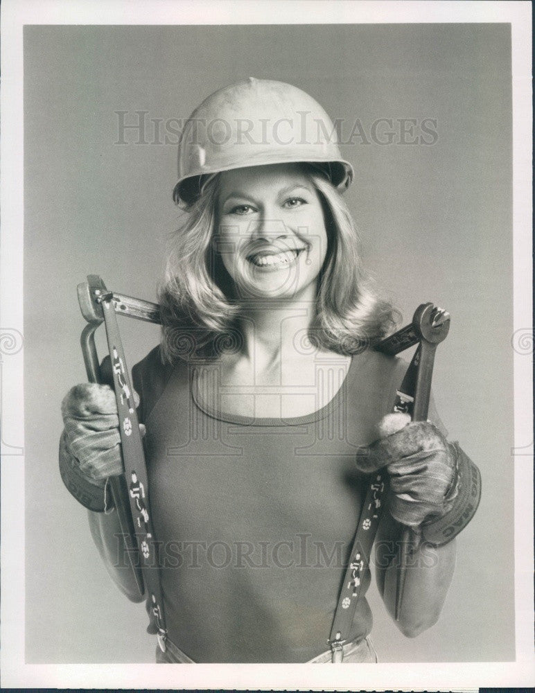 1980 Hollywood Actress Susan Buckner in When the Whistle Blows Press Photo - Historic Images