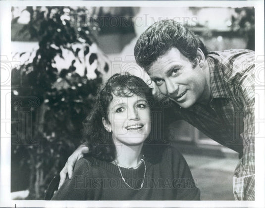 1982 Hollywood Actors William Shatner & Lee Bryant in T.J. Hooker Press Photo - Historic Images