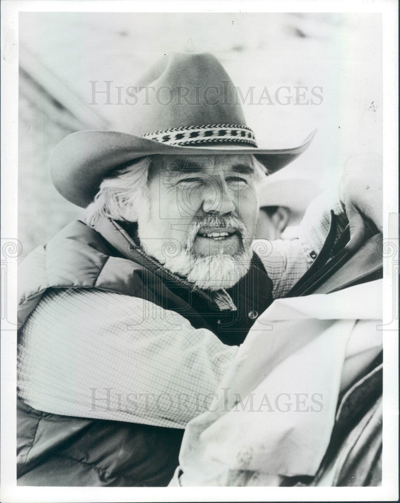 1985 Singer/Actor Kenny Rogers Press Photo - Historic Images