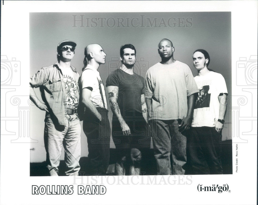 1995 American Rock Band Rollins Band Press Photo - Historic Images