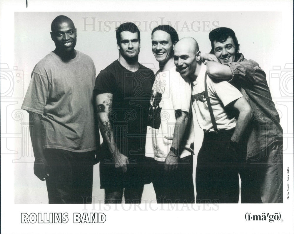 1994 American Rock Band Rollins Band Press Photo - Historic Images