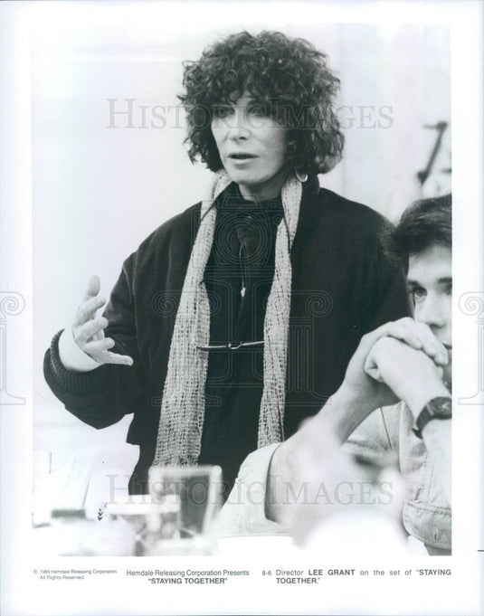 1990 Hollywood Actress & Film Director Lee Grant in Staying Together Press Photo - Historic Images