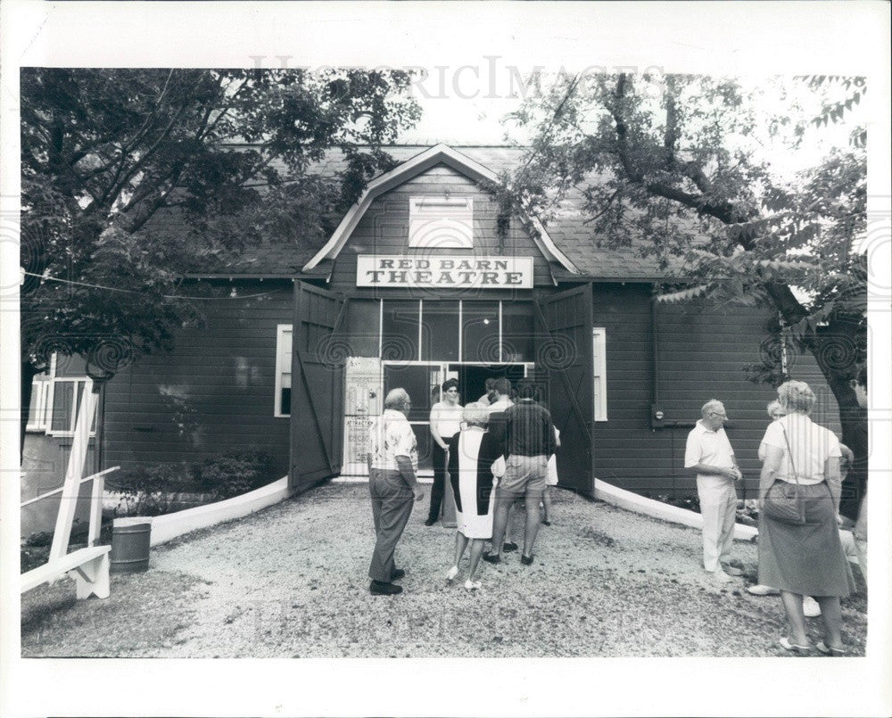 1985 Saugatuck, Michigan Red Barn Theatre Press Photo - Historic Images