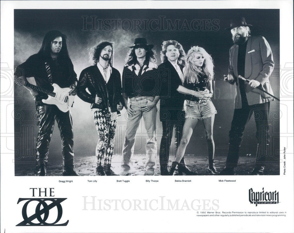 1992 Musicians The Zoo Press Photo - Historic Images