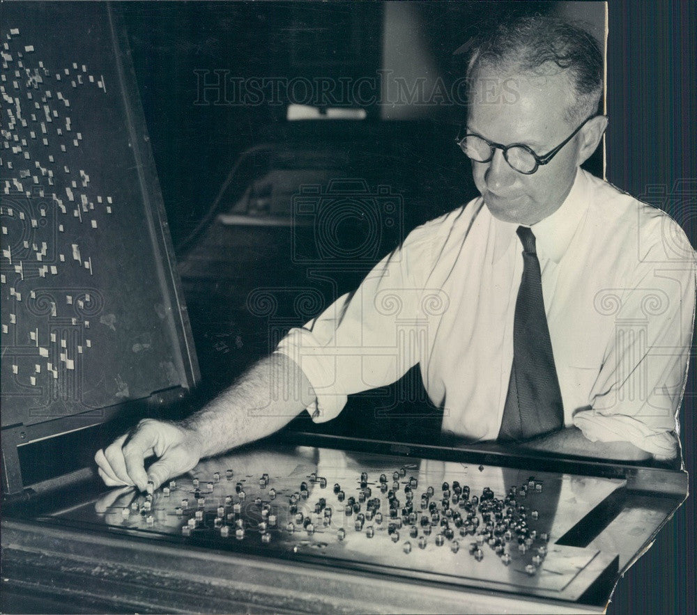 1938 US Weather Bureau Press Photo - Historic Images