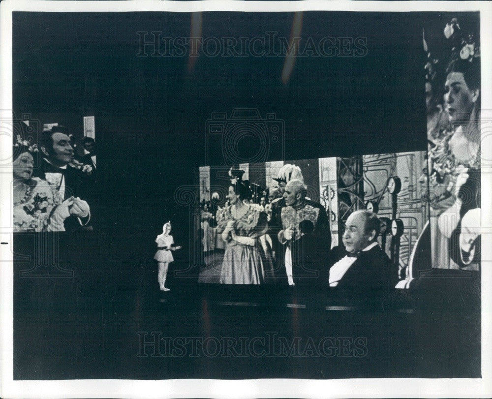 1969 Scene from Laterna Magika Production of Tales of Hoffman Press Photo - Historic Images