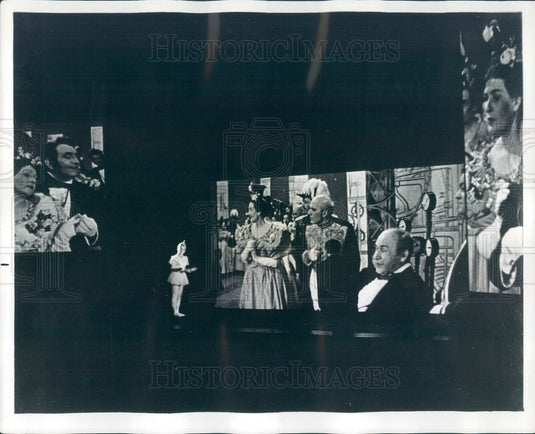 1969 Scene from Laterna Magika Production of Tales of Hoffman Press Photo - Historic Images