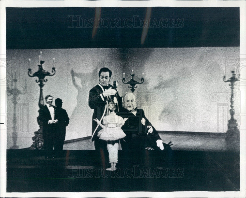 1969 Scene from Laterna Magika Production of Tales of Hoffman Press Photo - Historic Images