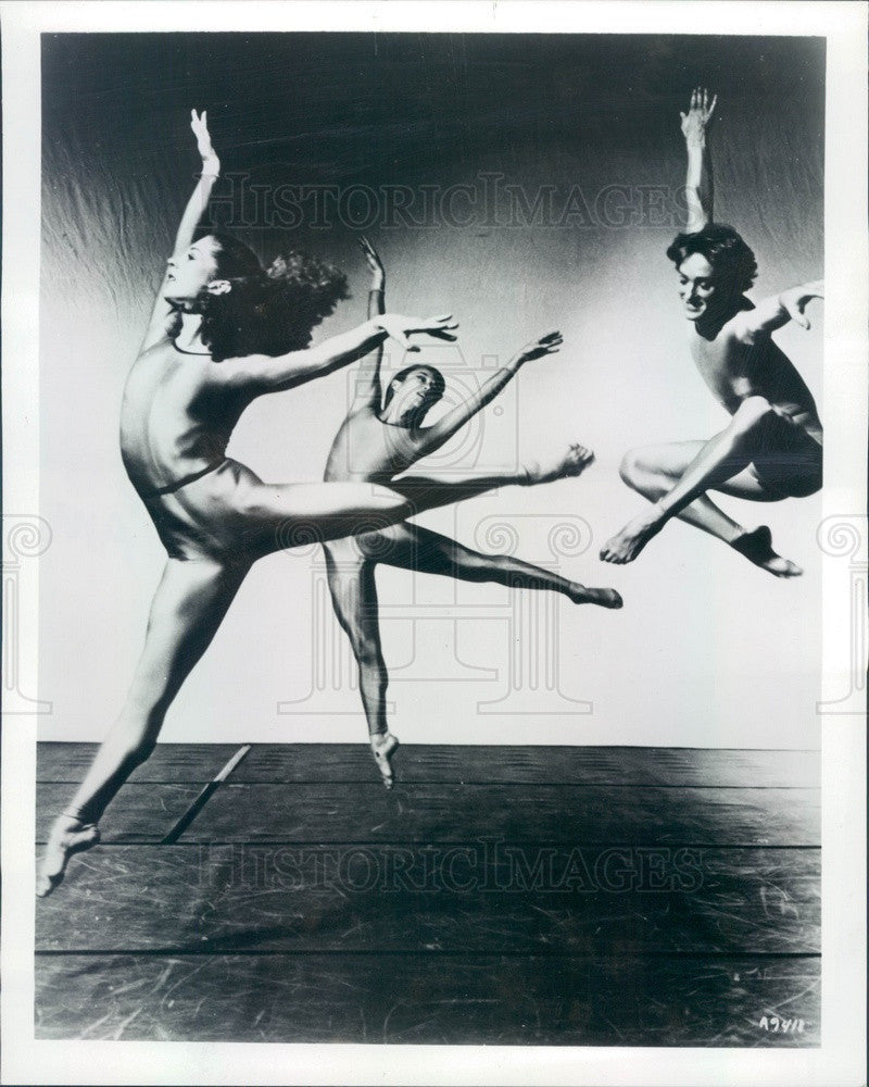 1984 Lar Lubovitch Dance Company Performing Big Shoulders Press Photo - Historic Images
