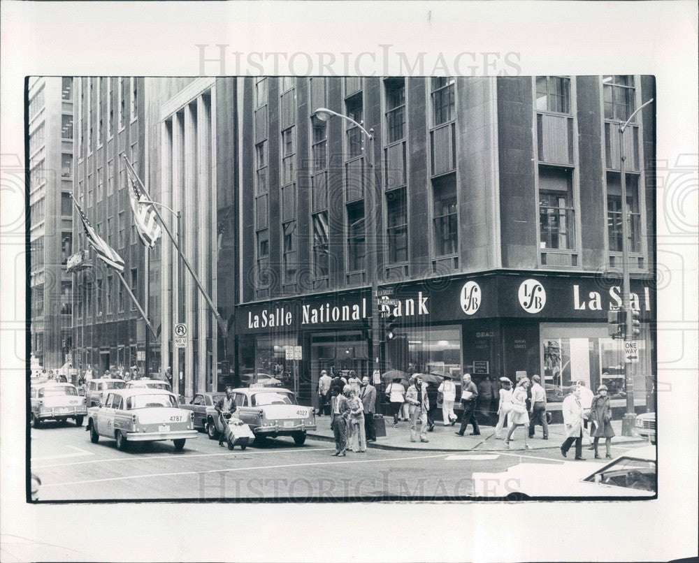 1977 Chicago, Illinois La Salle National Bank Press Photo - Historic Images