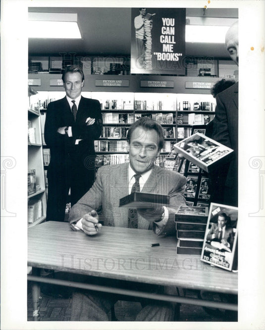 1990 Hollywood Actor Corbin Bernsen on TV Show L.A. Law Press Photo - Historic Images