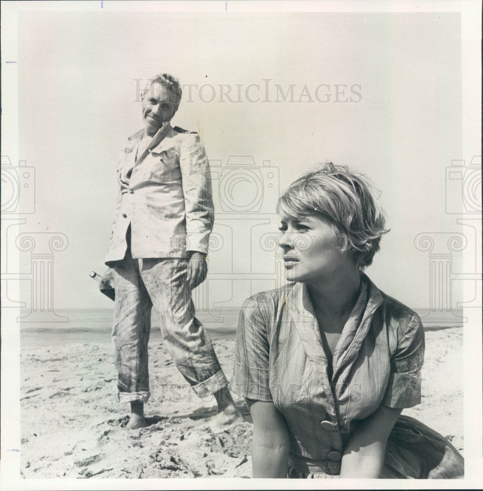 1966 Hollywood Actor Jason Robards Press Photo - Historic Images