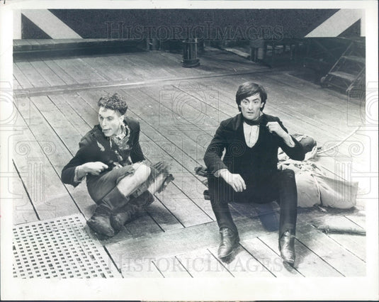 1982 Actors Roger Rees & David Threlfall in Nicholas Nickleby Press Photo - Historic Images