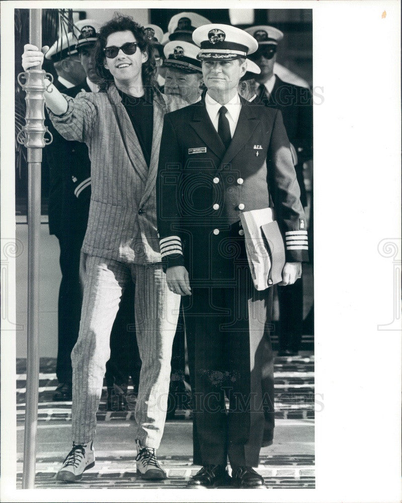 1986 Irish Singer/Songwriter/Author Bob Geldof Press Photo - Historic Images